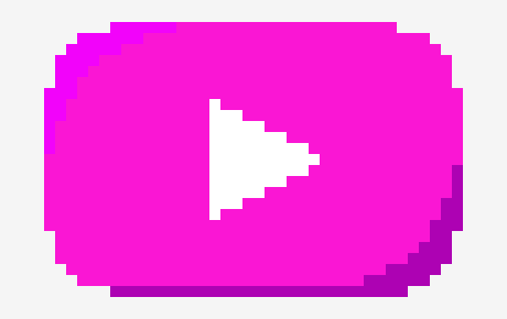 [b0f8c7] Pixelized YouTube Logo