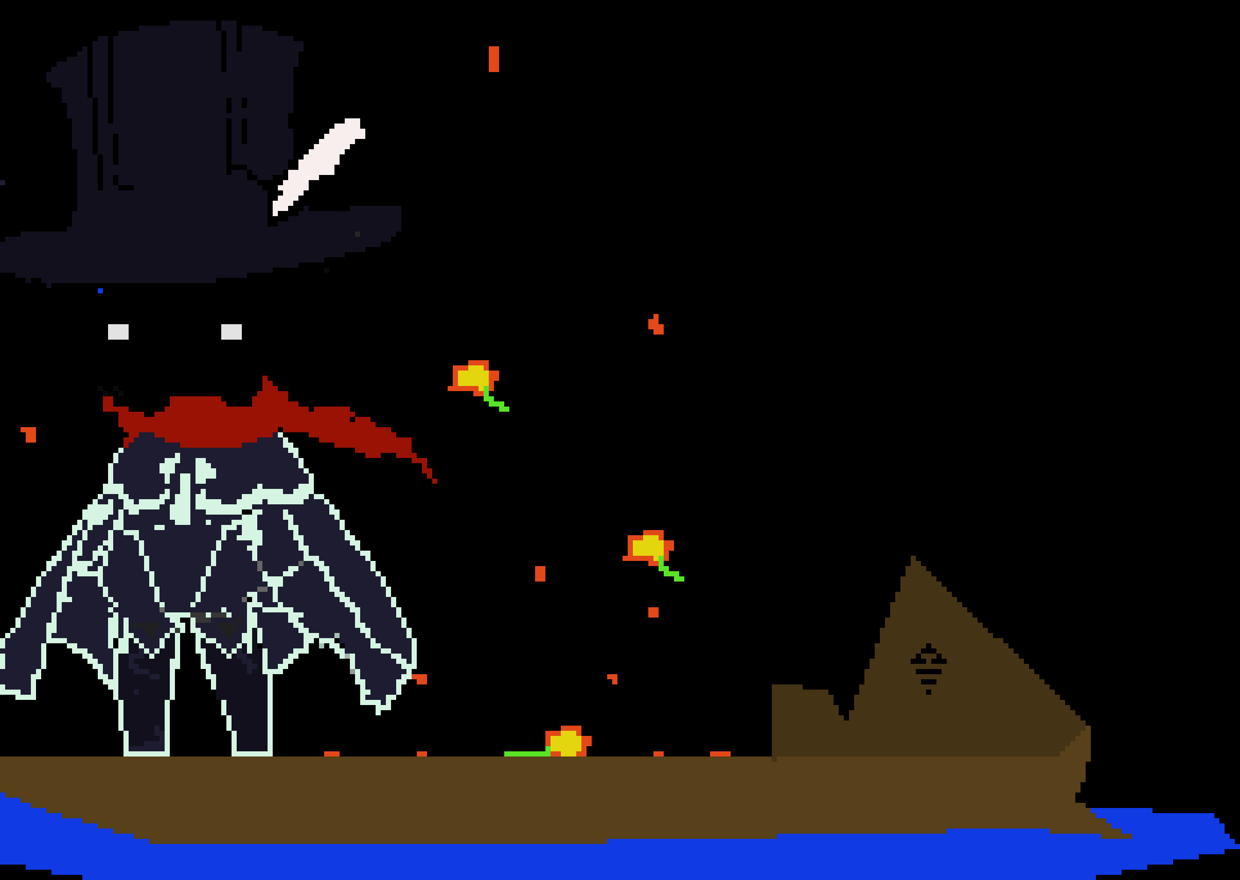 [9313a5] -aidan nearly falls with his oar but catches himself, he then waves at mala and bx frox outside hailing them-