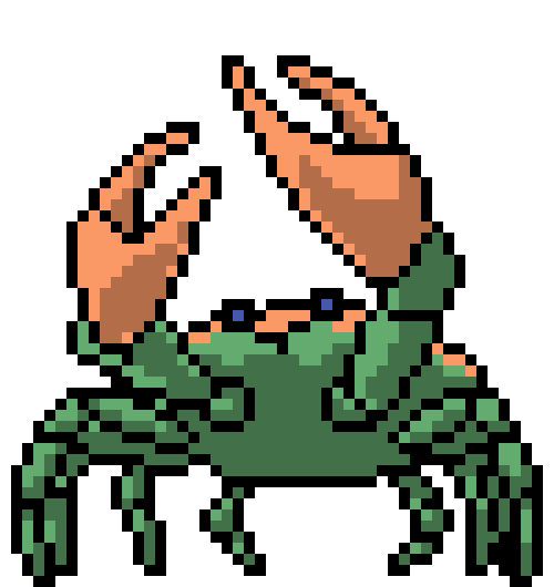 [5101cd] *you almost step on a crab*