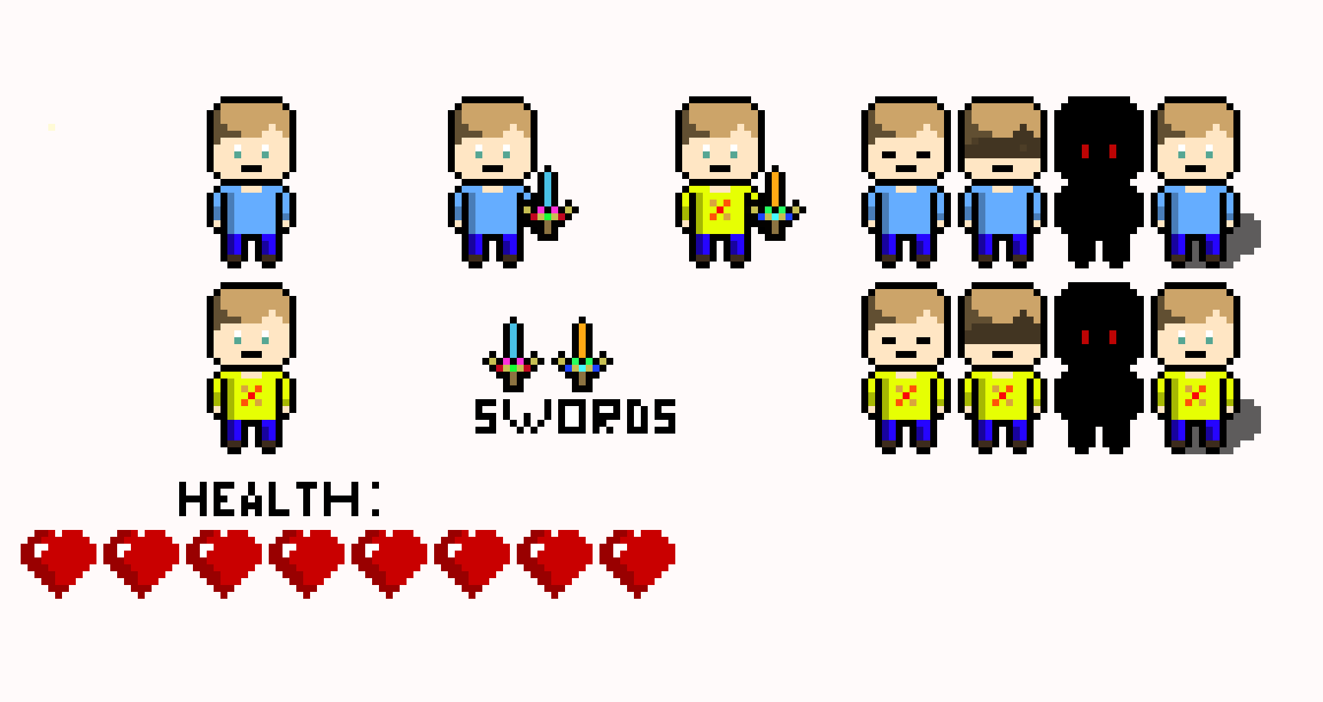 [9664c4] SWORD/HEALTH/NEW ANIMATIONS/ENEMIES