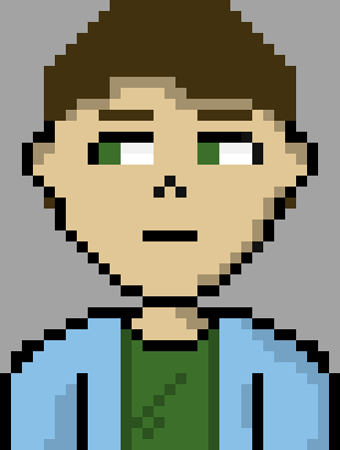 [90896a] *He finally removes his hands from the desk, putting them up by his head in surrender.* Okay, sheesh. You don't need to do that. I'll just get them myself. *He starts walking down one of the two hallways that were beside the desk, but of course back a bit.*