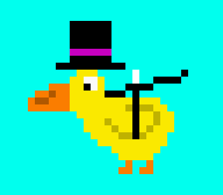 [9664c4] rubberducktophatfeetwandcapebackdrop