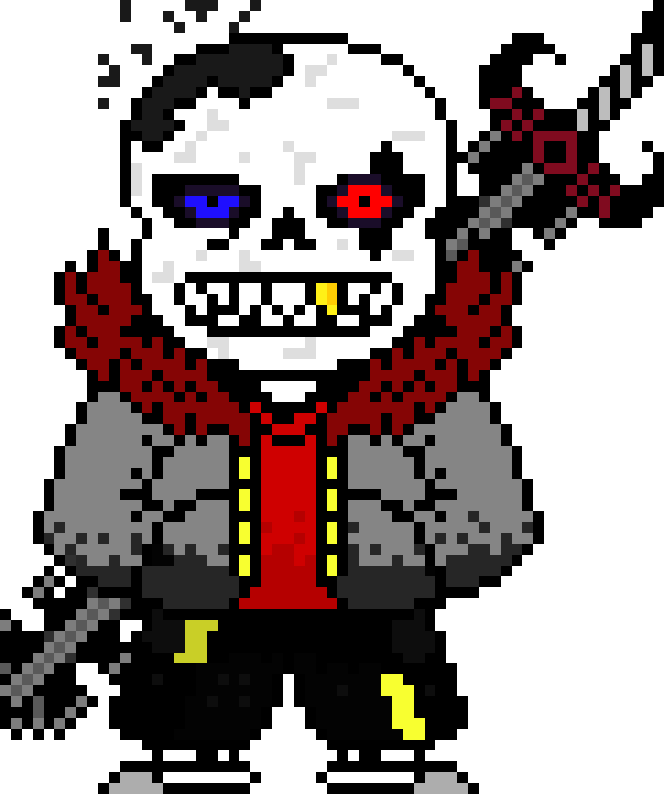 [7398c2] *Teleports back to sans and papyrus* Guys i need you to stay right here or come with me. I need to go to the void to warn you father