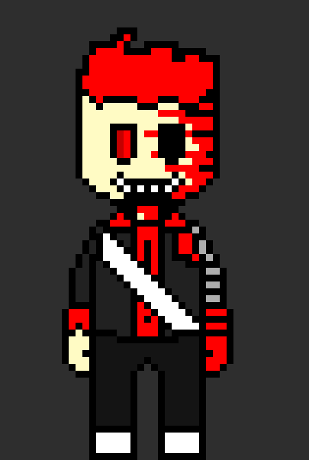 [812b32] *in mind: it must be on attack mode.....* Not killin me today bud! *grabs an axe and gets ready to swing it* - Red / Molt!