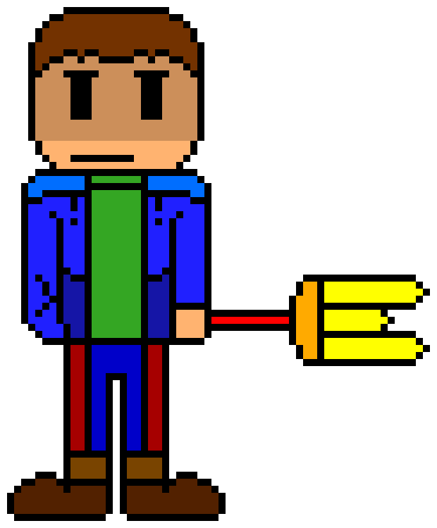 [d6b045] *Gets Meme Trident and Protects Sans*