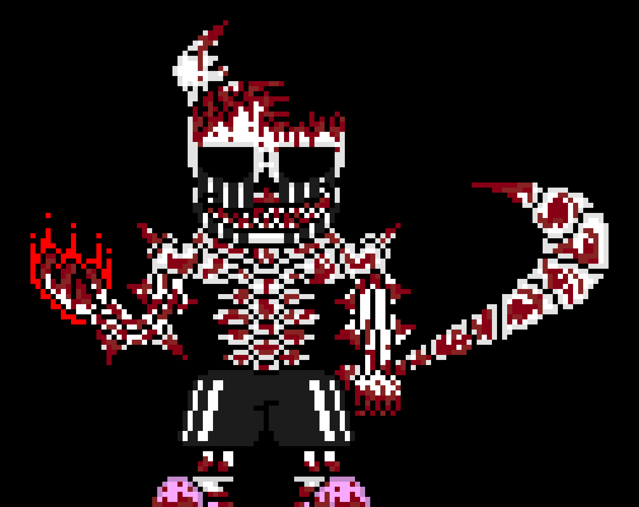 [e8cb42] i say we send him to the Shadowed Torturer (MadnessShadow) afterall he has been starved from torturing for awhile now, and nows a great time to give him a torture puppet, im sure Dark well have a "GREAT" time 