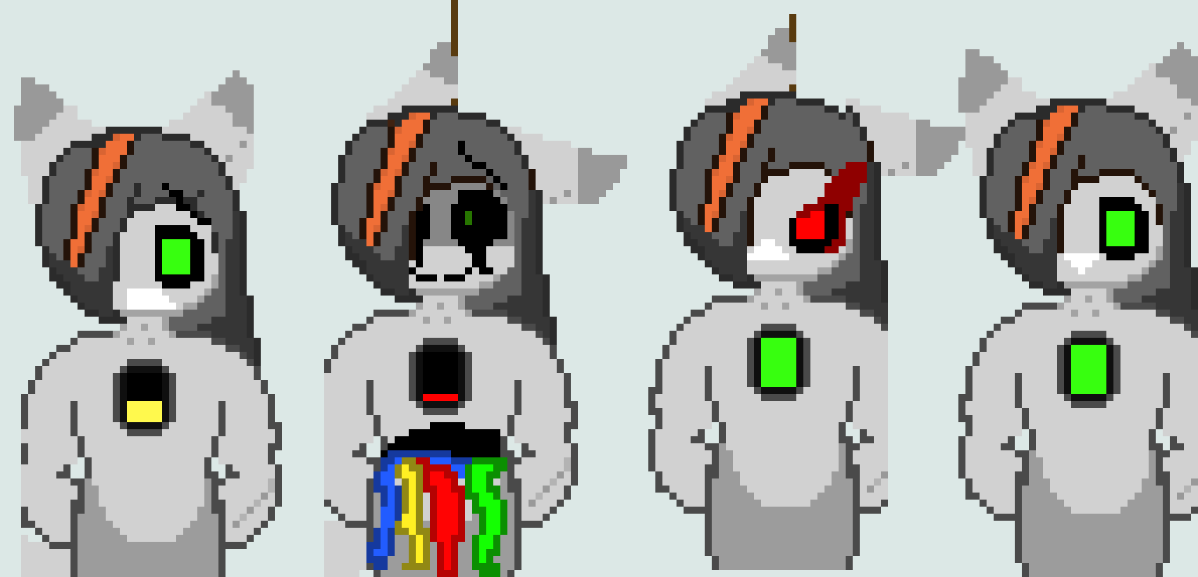 [d8d976] All my sprites -Glitch