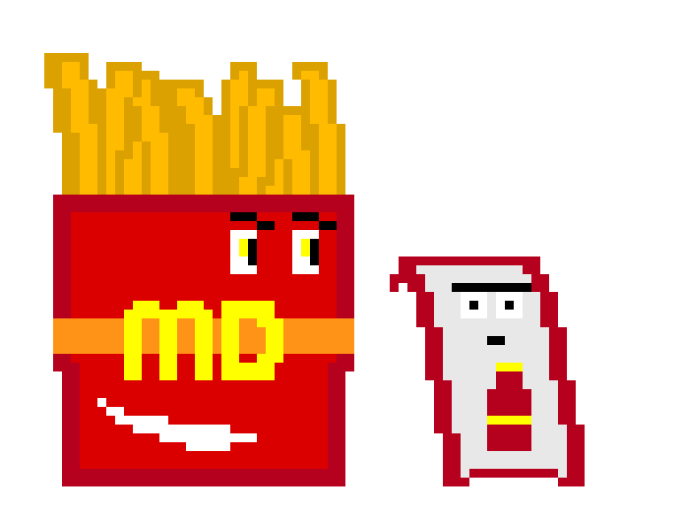[9664c4] When Mcdonalds french fries meet Kechup