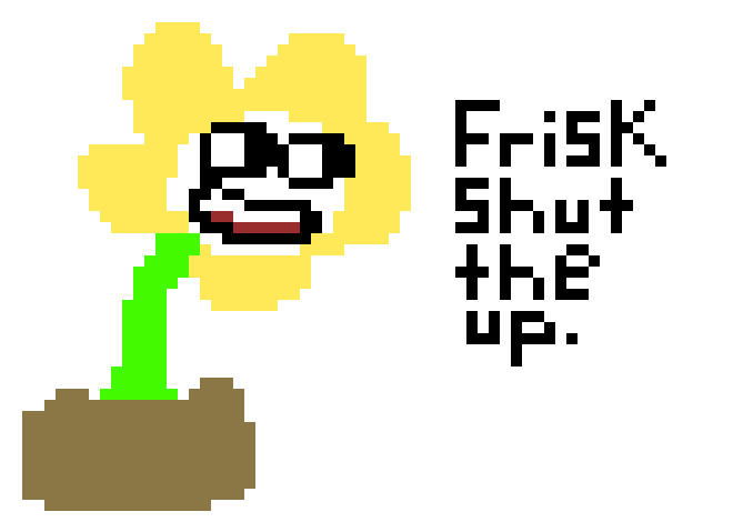[be5eb7] shut flowey