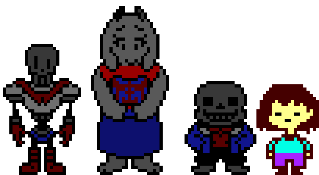 [99b650] Endertale Characters