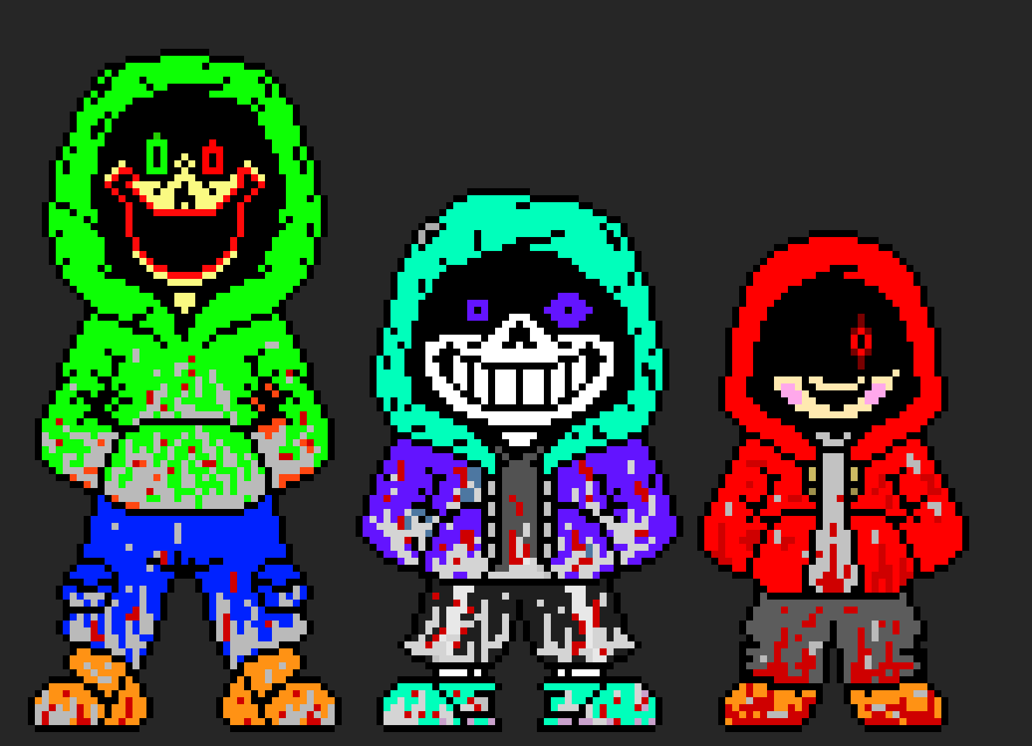 [34633f] Dust Baldi AND Lust Dust Sans And Dust Momo