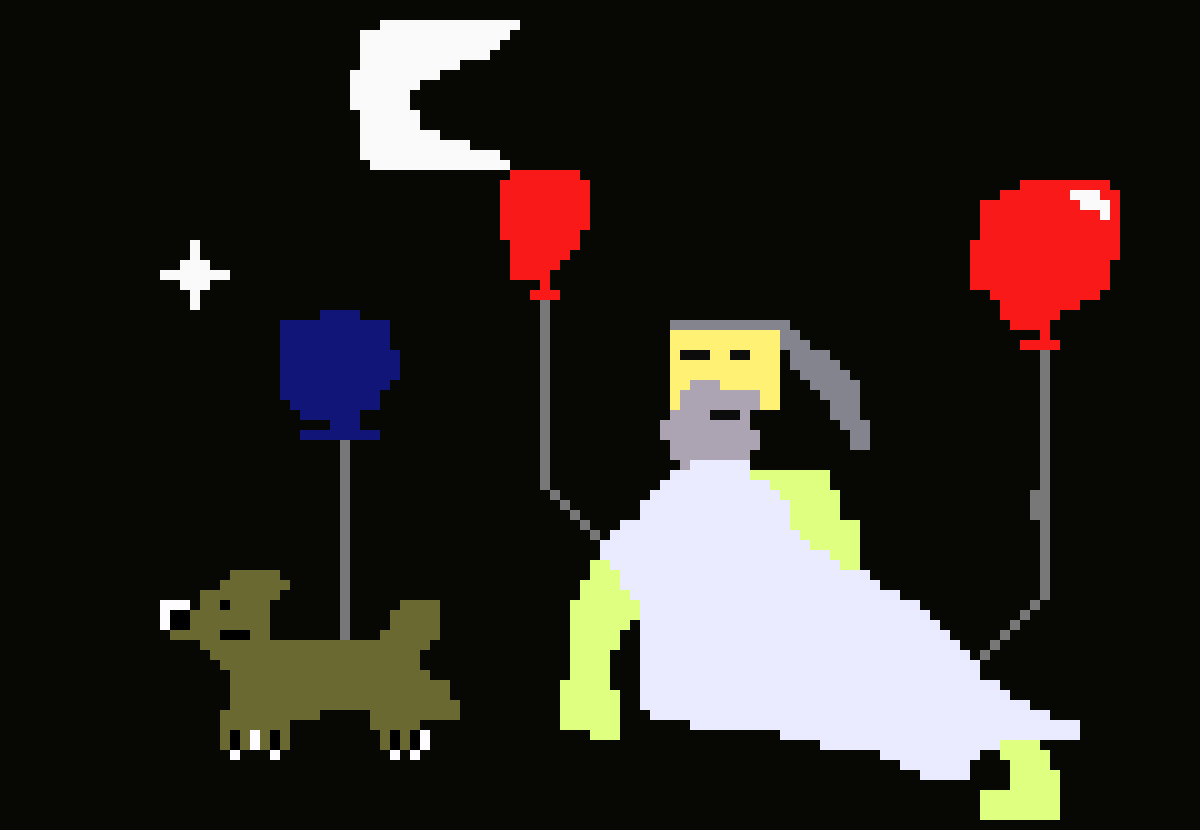 [9664c4] the observer and his dog