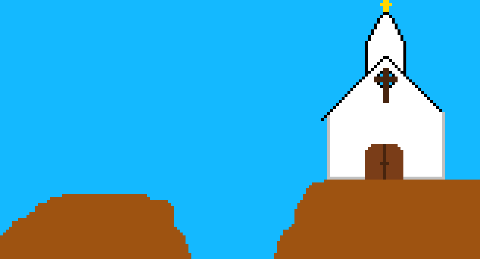 [9664c4] Background - Church Outside