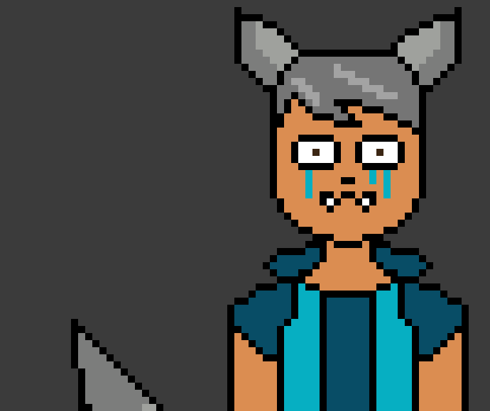 [4fbda4] (crying) fine i will be a fox all i have to do is change my color... but omg be friendly for once i just asked you a simple question :(- Evan 