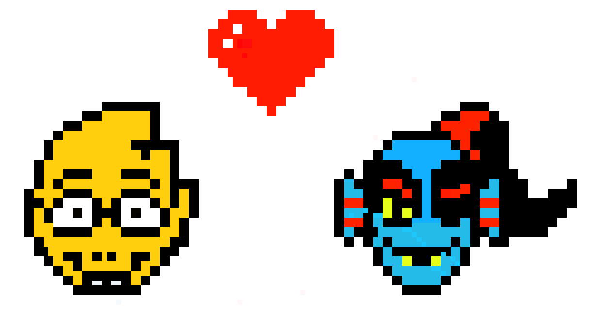[9664c4] Undyne+Alphys