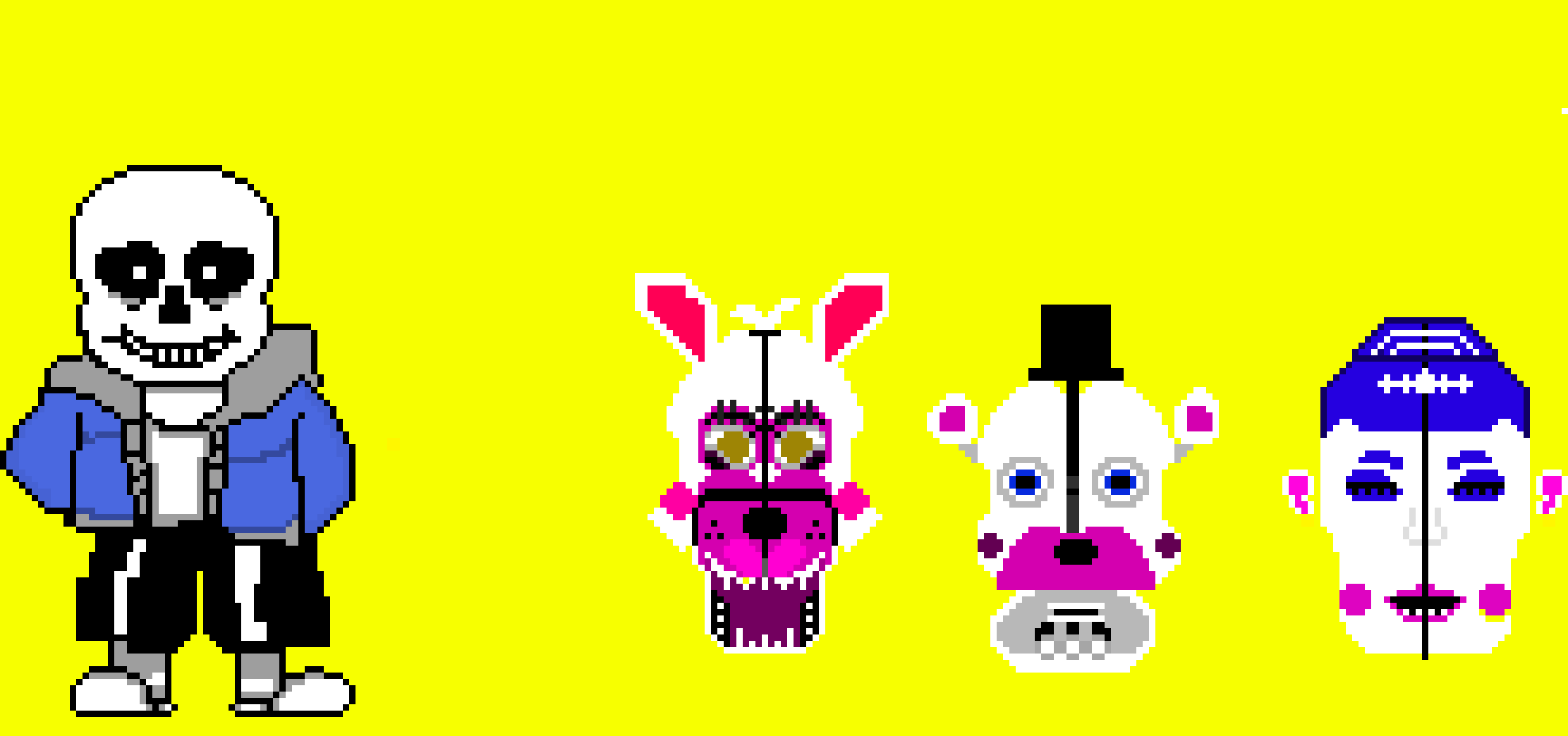 [9664c4] sans and the animatronical heads