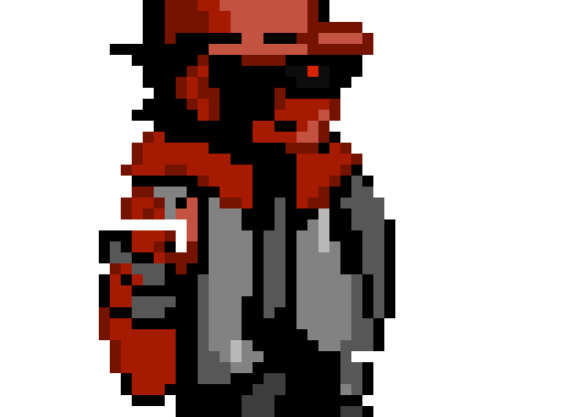 [b49466] Palette for Creepypasta OC - Error Vermillior (ft. Glitchy Red from the Pokepasta of the same name) (WDZs2007 Style)
