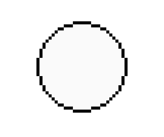 [6d370f] Pixel Art Circle 1