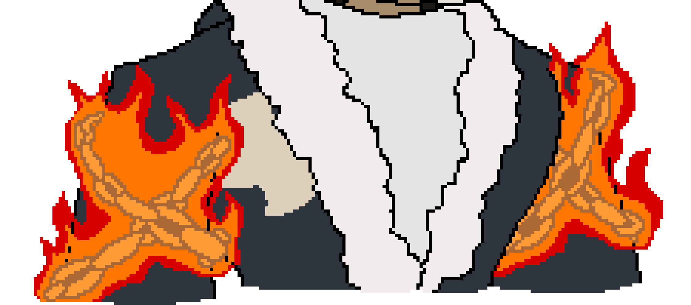 [7d6013] wait his fire's like. purple lemme