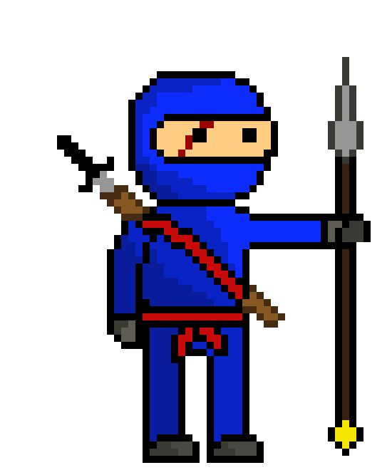 [9664c4] ninja_with_spear