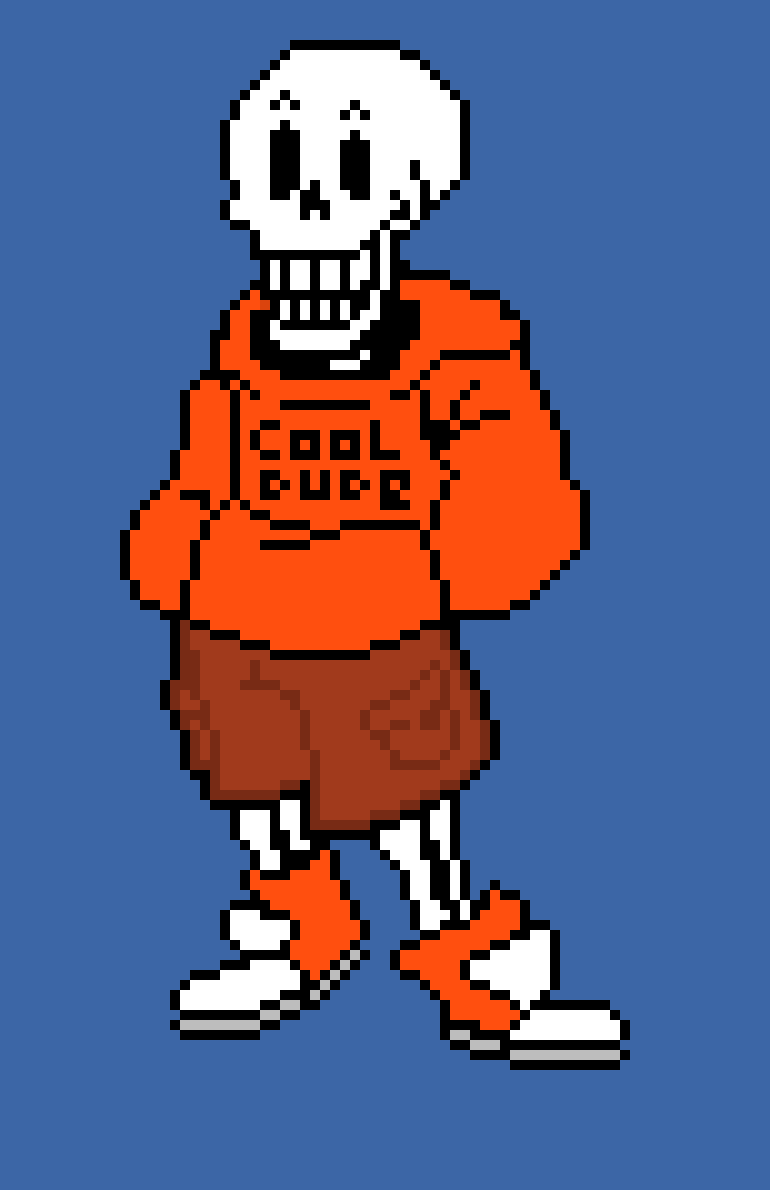 [1989c7] MK!Underswap Papyrus Battle Sprite v.2