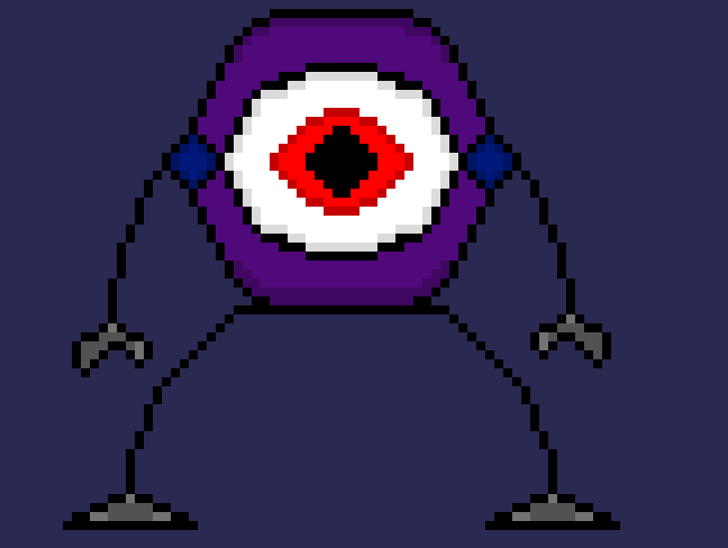 [9664c4] under the world: bye eye bad guy  battle sprite