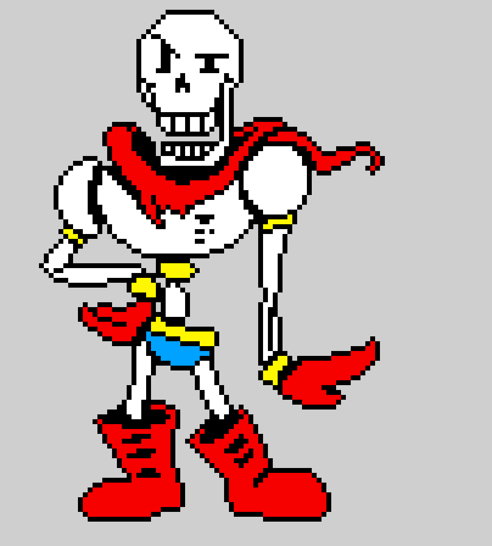 [ba4c01] Undertale Papyrus sprite