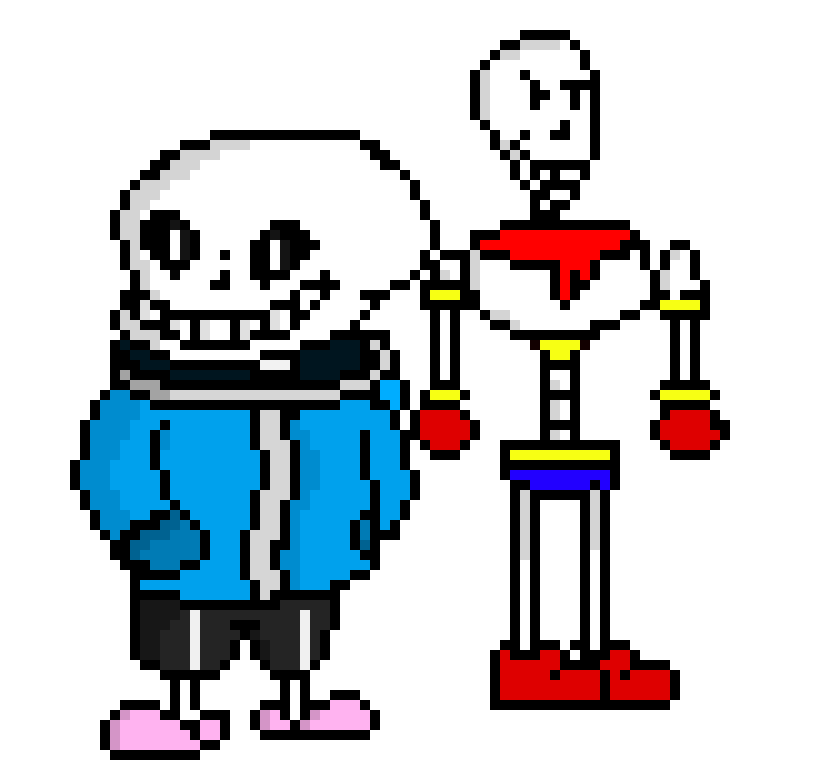 [8de6ff] Sans And Papyrus