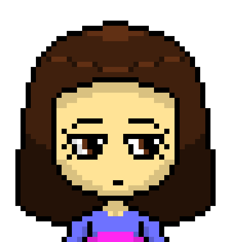 [f7c573] me looking like frisk makes me look like the most bored person in existence  