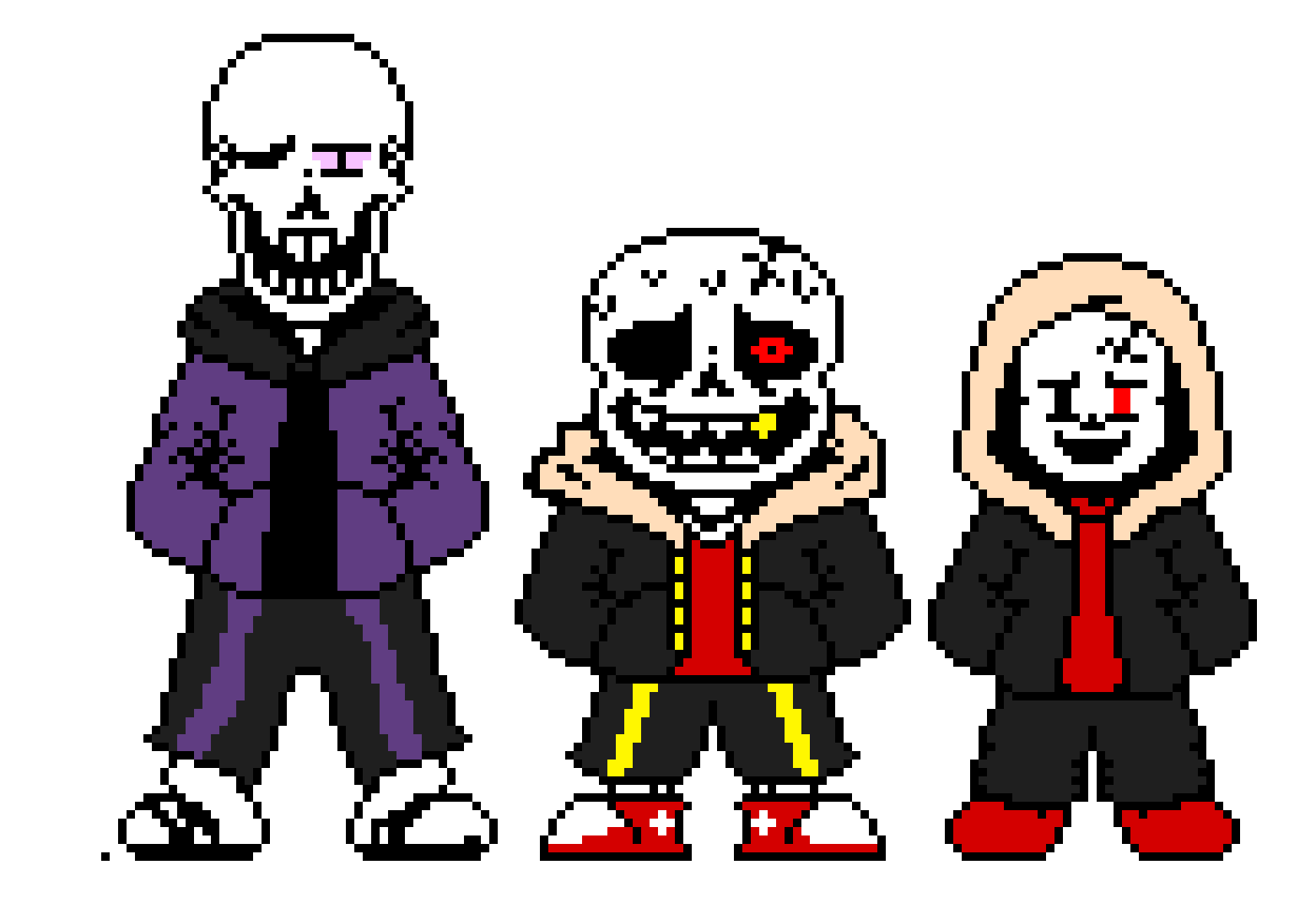 [247702] Great Time Trio Sans Papyrus and Chara speaking