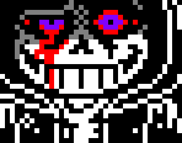 [2fbf6b] *teleports infront of the human* - Helix (Epic Failure Sans)