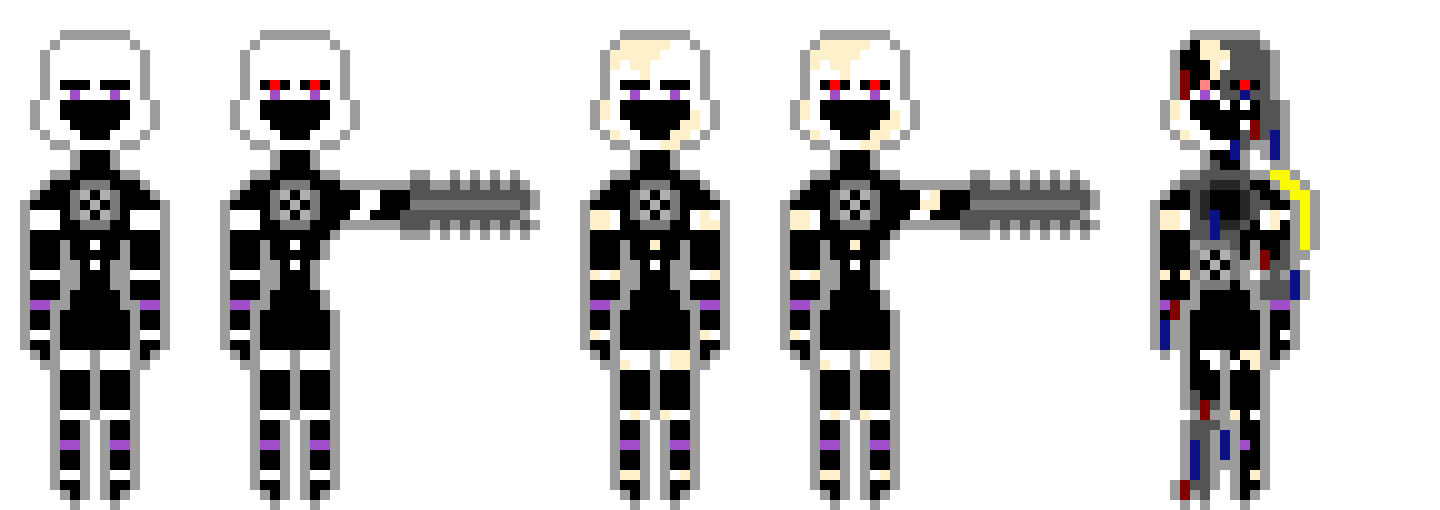 [4f8f26] Lonely Puppet V4 (+Defense Mode, Withered and Dirty Versions)