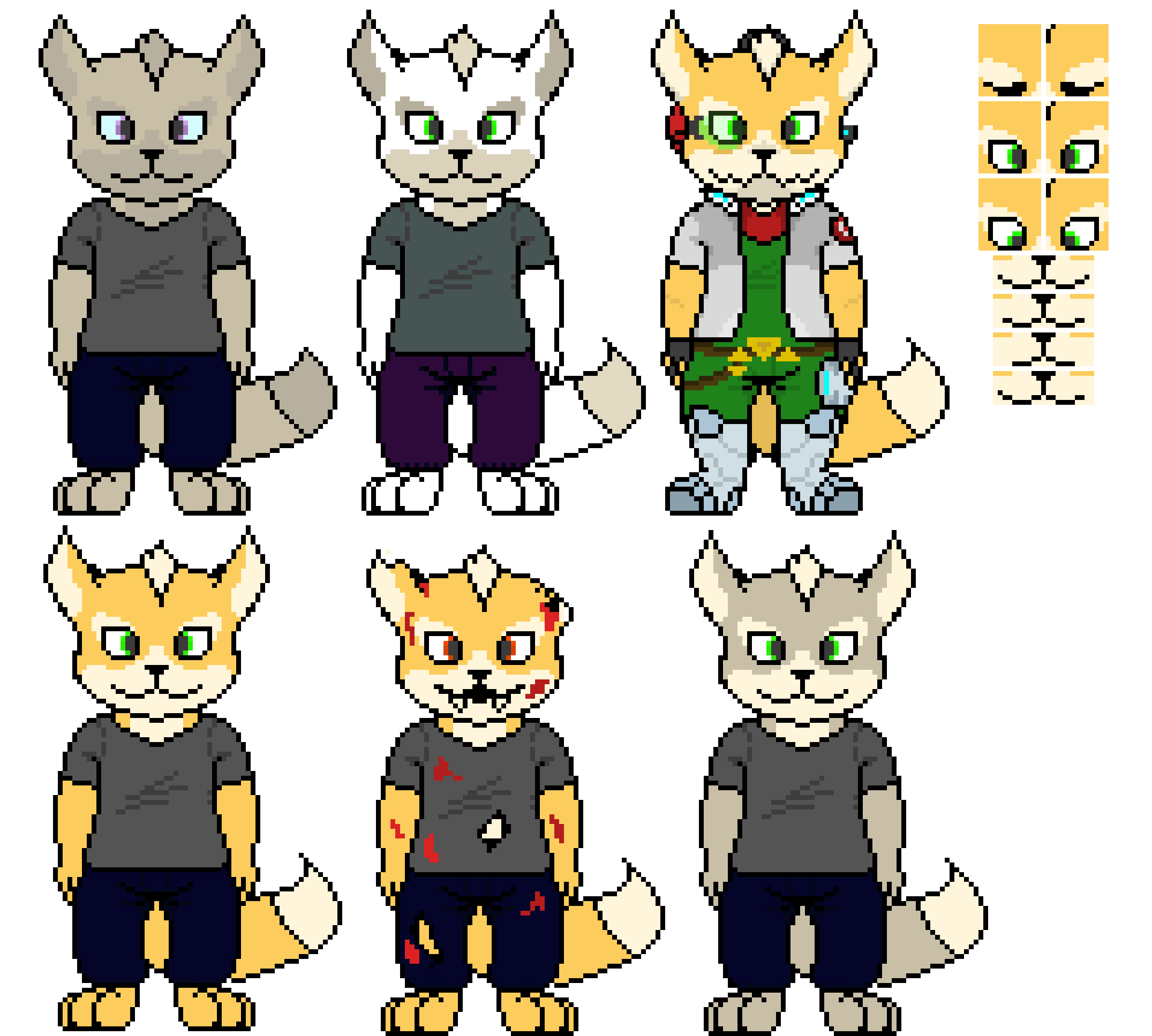 [95be89] HorrorTale Stellar [And Grey Fox-Wolf]