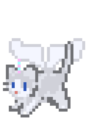 [95cf42] flying unicorn cat flying