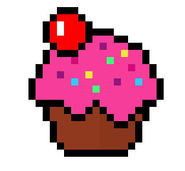 [9664c4] Cute Cupcake