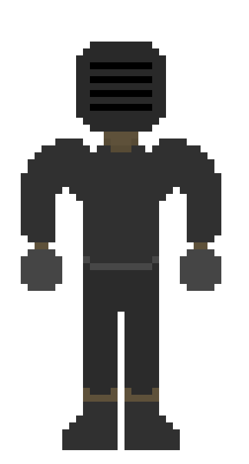 [25d002] *He Wraps himself in the Tattered Cloak, Cozying up in it* There...