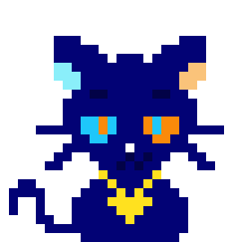 [05b0c1] (Just remembered that I'm a cat.) *Midnight jumps up on a table and pushes a coffee cup off. The explosion of Coffee and bits of ceramic make him feel better*