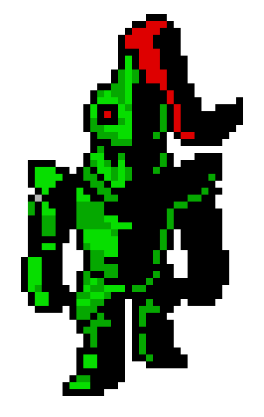 [9664c4] Undyne Sam Fields(Green)