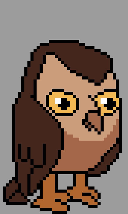 [b6cfcb] *Hoo* *Allows Moau to pet him* -Owlbert (Cadmus)