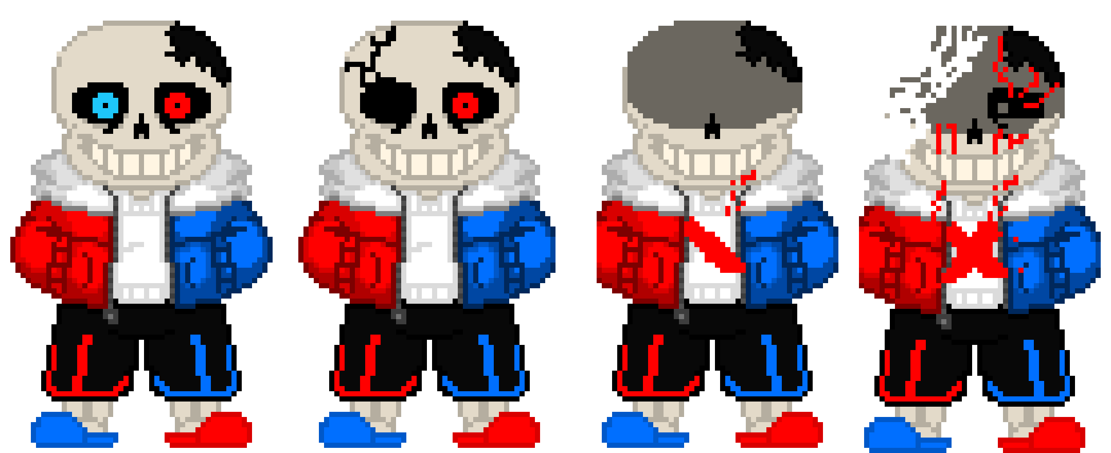 [87a1d6] oh... well if the wounds and scars ever get to you you just gotta ignore them... like i have this crack in my head