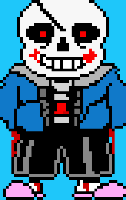 [c1681f] UnderTale - spooky sans