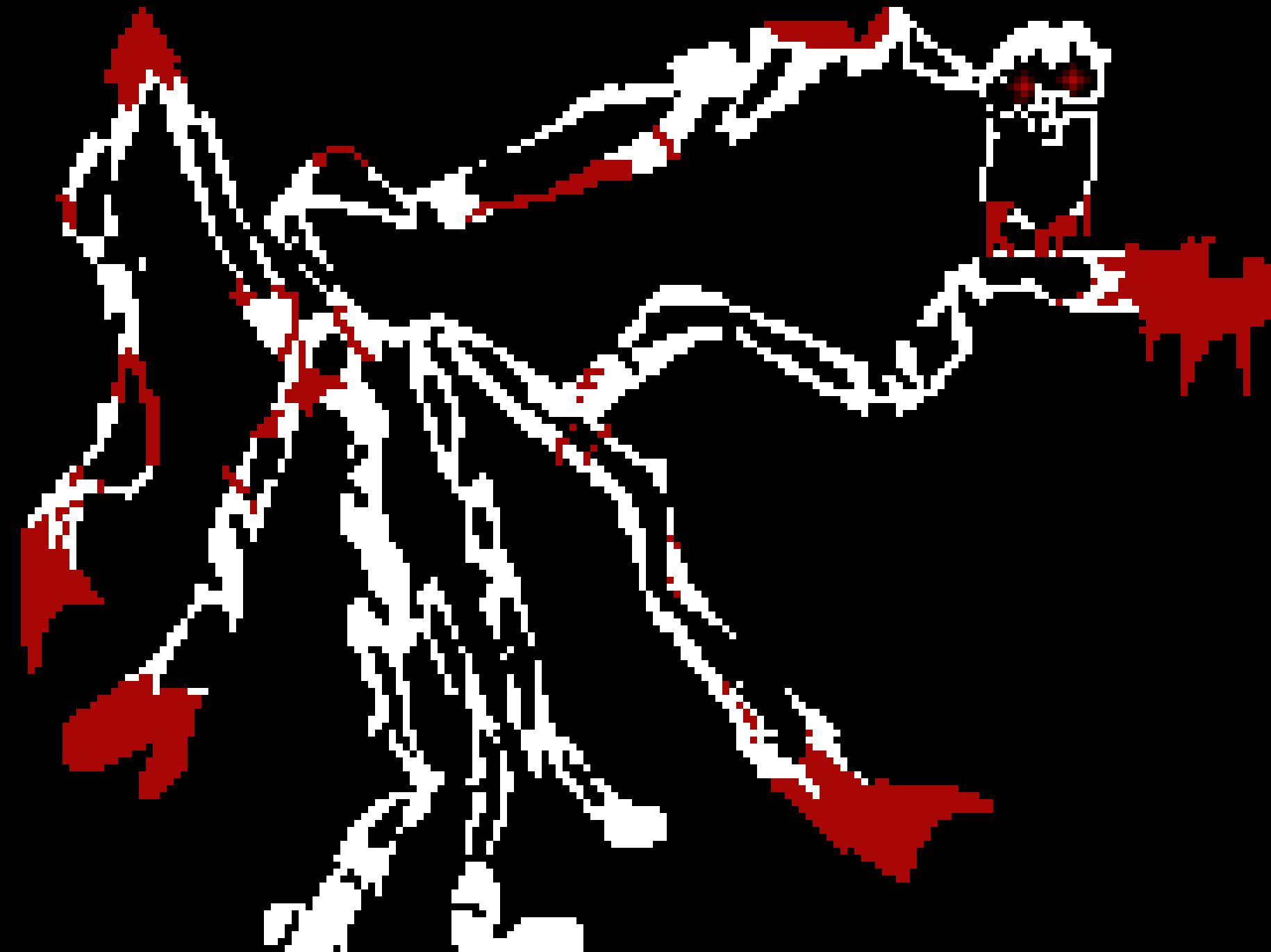 [3fcaee]  ( the thing gets hurt a littile more blood cover the thing )   - Tom