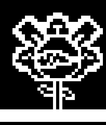 [1f86ca] bro it was funny as heck when I saw flowey going "wriggling" and you just depressed with the running gag