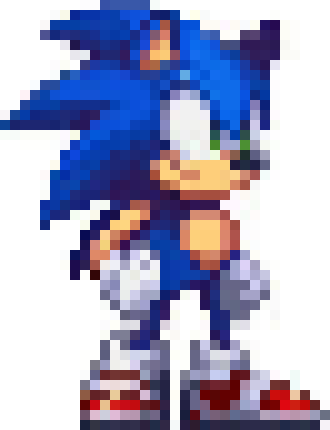 [22ce6d] -speeds over to Whitty- Woah! You look awesome! -Sonic