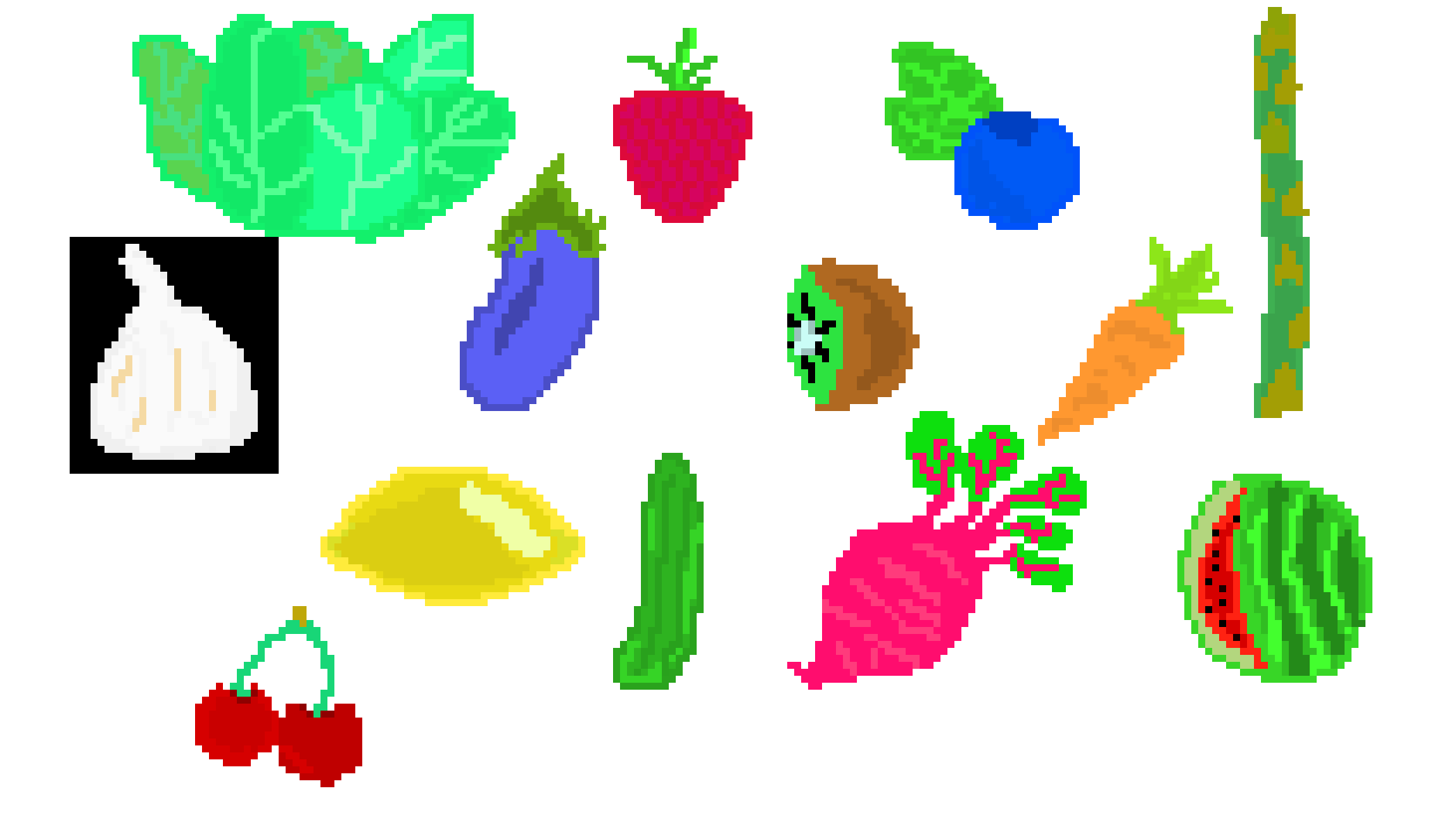 [9664c4] All of my fruits and veggies!!!