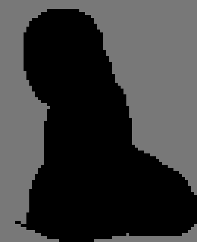 [a2471d] *the dogs lie down, dead. the figure picks up the rock as the dogs disappear*