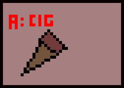 [792f74] Evidence A: The Cig ben is holding right now.