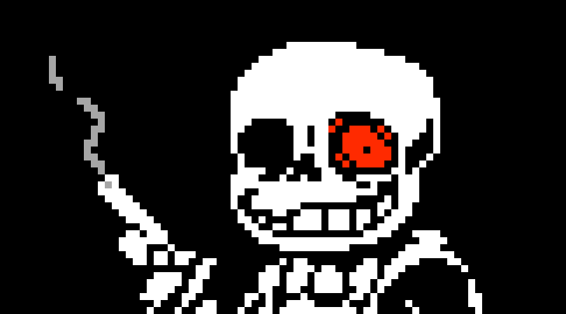 [450a4c] sudden changes sans: [shoots next to sans foot]