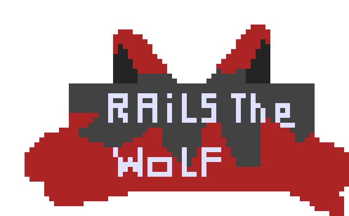 [bb0362] Rails the gray wolf (remake) [Title]