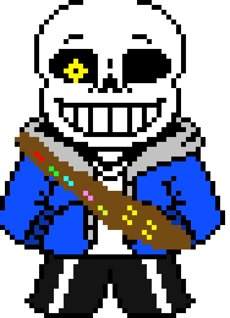 [6a3e23] ink!sans: [ink appears infront of sans] no attacking he could be lying